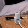 Baseus Compact ładowarka sieciowa 3x USB 17W biały (CCXJ020102)