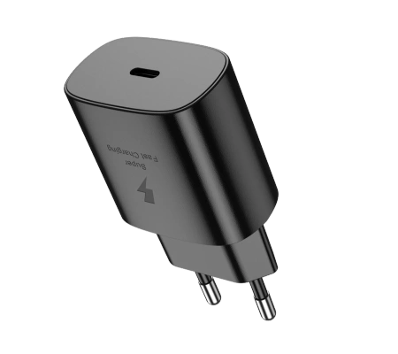 Ładowarka Sieciowa 25W PD 1xUSB-C Jellico EU25 czarna