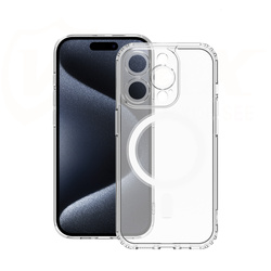 Vmax nakładka Acrylic Anti-drop Mag do iPhone 16 Plus 6,7&quot; transparentna