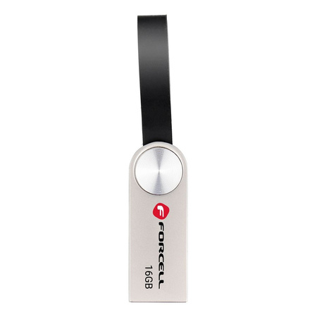 Pendrive 16GB USB 3.2 Gen 1 (USB A) Forcell F-Data Metal srebrny
