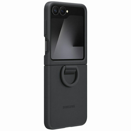 Etui Samsung Silicone Case do Galaxy Z   Flip7 FE / Z Flip6 czarny