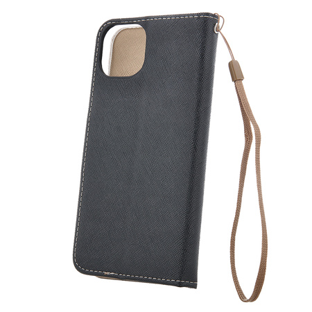 Etui Smart Fancy do iPhone 16 Pro Max 6,9&quot; czarno-złote