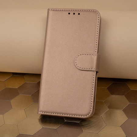 Etui Smart Classic do Samsung A71 złote