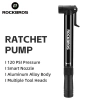 Rockbros 42320010001 Fahrradpumpe Handbuch + Schraubendreher – Schwarz