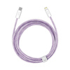 Baseus Dynamic kabel USB Typ C - Lightning Power Delivery 20W 2m  fioletowy (CALD000105)