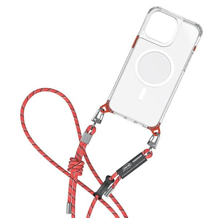 Skinarma Dyno uniwersalna smycz do        telefonu vermilion