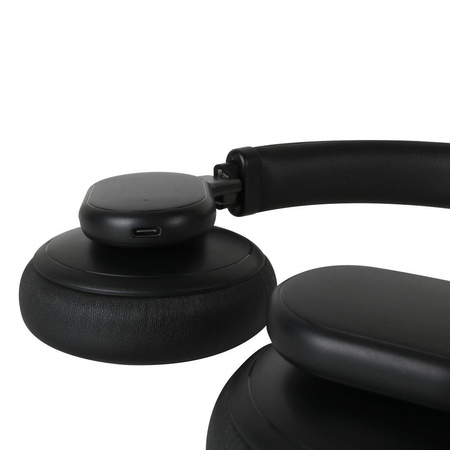 FORCELL F-AUDIO słuchawki bezprzewodowe nagłowne ANC Touch Beat czarne