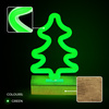 Neon Wood Stand LED CHOINKA zielona FLNW03 Forever Light