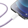Baseus Dynamic kabel USB Typ C - Lightning Power Delivery 20W 2m  fioletowy (CALD000105)