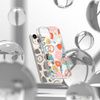 Ringke Fusion Design Armored Sleeve Cover with Gel Frame for iPhone 14 Plus transparent (Floral) (FD637E31)