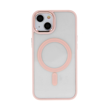 Nakładka Satin Clear Mag do iPhone 14 Pro 6,1&quot; różowa