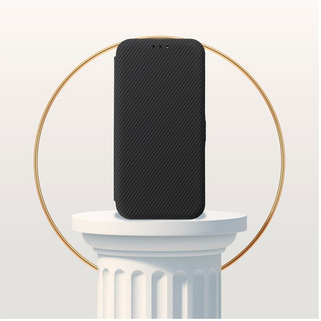 Kabura FOLIO Side Magnet do SAMSUNG A15 czarny