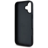 Guess Grained Roses Big 4G Logo Hülle für iPhone 16 - Schwarz