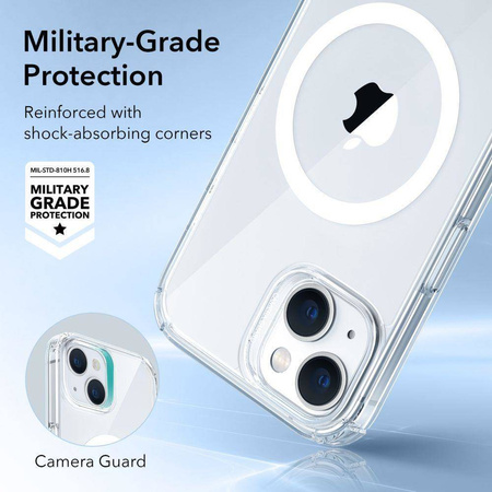 Case IPHONE 14 PLUS ESR Krystec Halolock MagSafe transparent