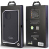 Audi Silikonhülle iPhone 11 / Xr 6,1&quot; schwarz/schwarz Hardcase AU-LSRIP11-Q3/D1-BK