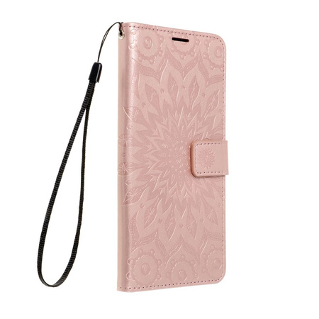 Kabura MEZZO Book do SAMSUNG A35 5G mandala złoty róż