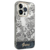 Guess GUHCP14XHGPLHG iPhone 14 Pro Max 6,7 "Grau / Graue Hartschalen-Porzellankollektion