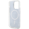 Oryginalne Etui GUESS hardcase IML 4G MagSafe GUHMP15LH4STB do Iphone 15 Pro niebieski