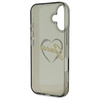 Oryginalne Etui IPHONE 16 Guess Hardcase IML Heart (GUHCP16SHCHGSPK) czarne