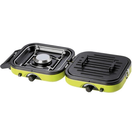 Doppelter Campingkocher DUAL COMPACT + GRILL
