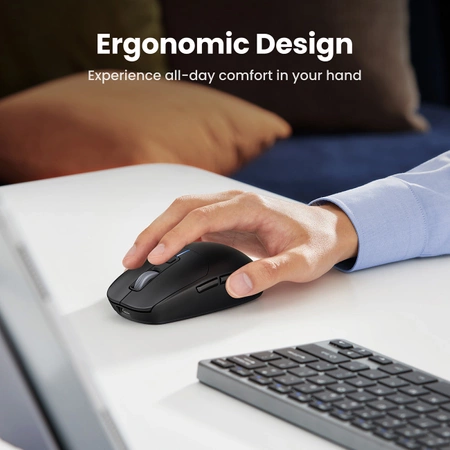 Ugreen MU103 Bluetooth 5.0 computer mouse / 2.4GHz USB receiver - black