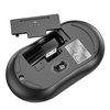HOCO mysz / myszka komputerowa bezprzewodowa 2,4G DPI 1600 Platinium GM21 czarna