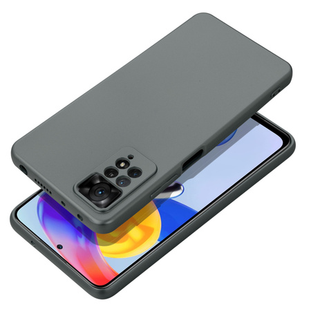 Futerał METALLIC do XIAOMI Redmi NOTE 14 Pro Plus 5G szary