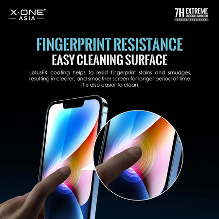 Szkło hartowane X-ONE Extreme Shock Eliminator 4th gen. - do iPhone 14 Pro Max/15 Plus