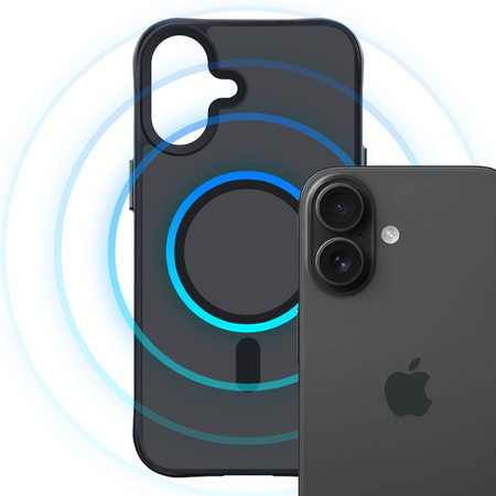 3MK Smoke MagCase iPhone 16 Plus