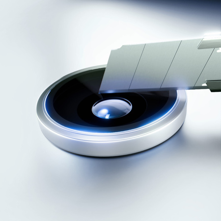 Apple iPhone 15/15 Plus - HARDY Lens Protection Pro Blue