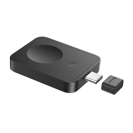 Baseus MagPro 2,5W magnetisches induktives Ladegerät für Apple Watch - Schwarz
