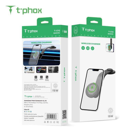SAM T-PHOX MAG ON HANDLE 15W MAGNETIC WIRELESS BLACK