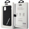 Etui Karl Lagerfeld 3D Rubber Multi Logo do iPhone 11 / Xr - czarne