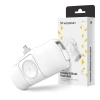 Wozinsky WF16-YLS 5000 mAh 15 W Lightning Mini-Powerbank mit integriertem USB-C-Kabel und Apple Watch Ladegerät – Weiß