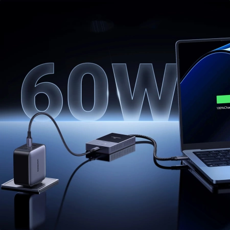 HDMI-Sender Ugreen CM737 Kabelloser Sender und Empfänger - Schwarz und Silber