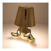 Lampka nocna GOLD MAN Art Deco siedzący (wzór 7) MLTL