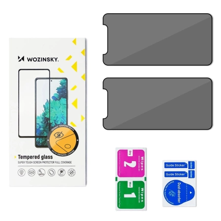 Wozinsky Privacy Glass privacy tempered glass for Xiaomi 15, 2-pack