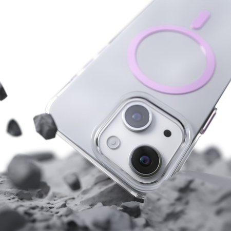 Nakładka Etteri Color Mag do iPhone 14 6,1" różowa