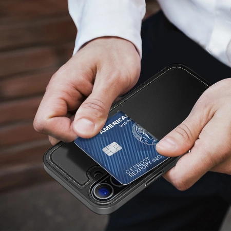 Etui Dux Ducis Rafi II Mag z MagSafe na iPhone 16 - czarne