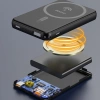 Powerbank Dudao K14S+ 10000mAh 20W USB-A / USB-C / MagSafe with stand - black