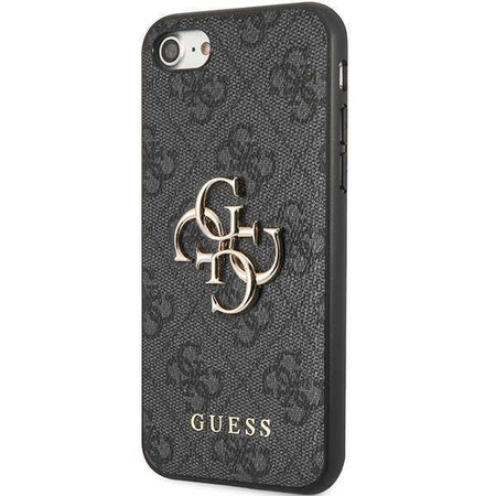 Guess GUHCI84GMGGR iPhone 7/8/SE 2020/ 2022 Grau/Grau Hardcase 4G Big Metal Logo