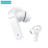 USAMS Bluetooth 5.0 TWS LY series ANC wireless headphones white/white BHULY06