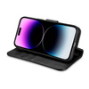 iCarer Wallet Case 2in1 iPhone 14 Pro Leather Flip Cover Anti-RFID black (WMI14220726-BK)