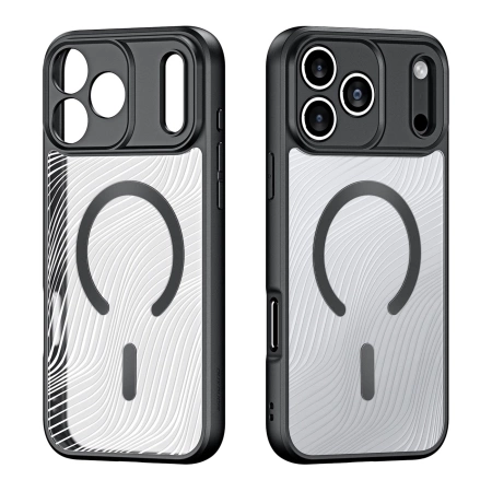 Dux Ducis AIMO Mag Case for iPhone 17 Pro Max Compatible with MagSafe - Black