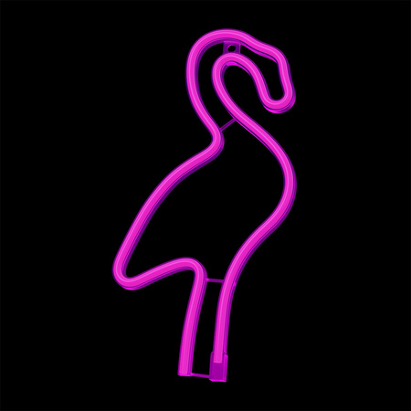 Neon LED FLAMING różowy Bat + USB FLNE18 Forever Light