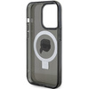 Karl Lagerfeld KLHMP15XHMRSKHK iPhone 15 Pro Max 6,7&quot; schwarz/schwarz Hardcase Ring Stand Karl Head MagSafe