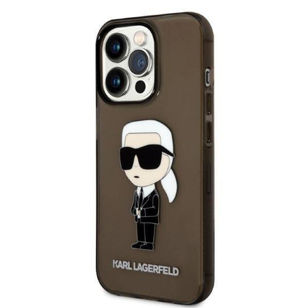 Karl Lagerfeld IML NFT Ikonik - Etui iPhone 14 Pro (czarny)