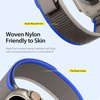 Sportowy pasek na rzepy do Apple Watch Ultra / 8 / 7 / 6 / SE / 5 / 4 / 3 / 2 / 1 (42, 44, 45, 49 mm) Dux Ducis Strap YJ Version - niebiesko-szary