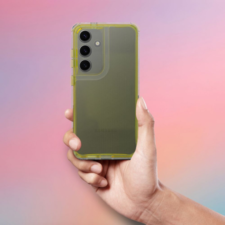 Futerał MATRIX CLEAR do XIAOMI Redmi Note 14 5G żółty