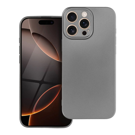 Futerał METALLIC do IPHONE 16 Pro Max szary